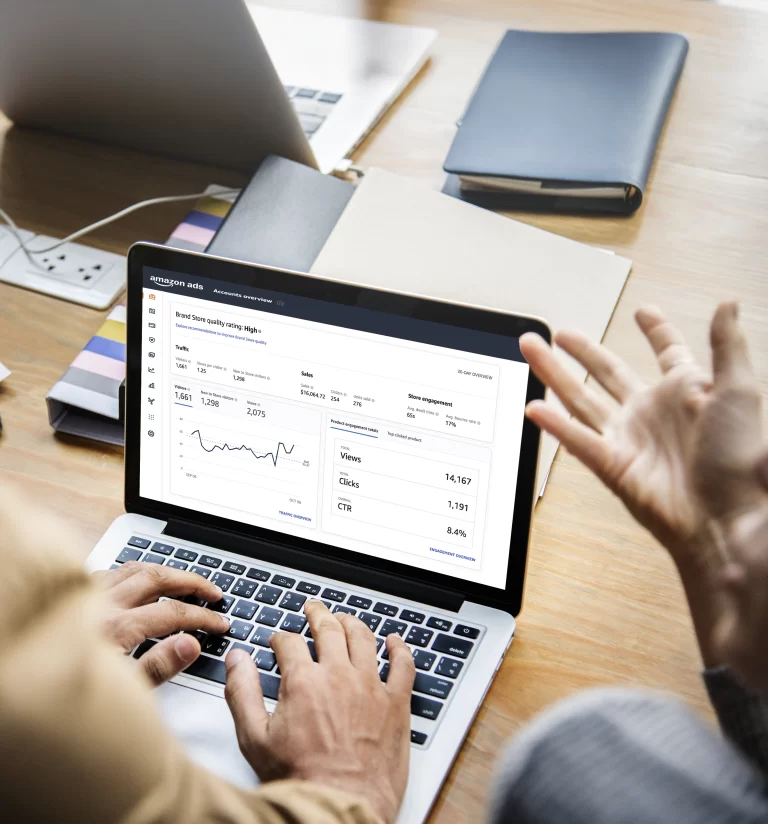 Reviewing an Amazon Ads dashboard
